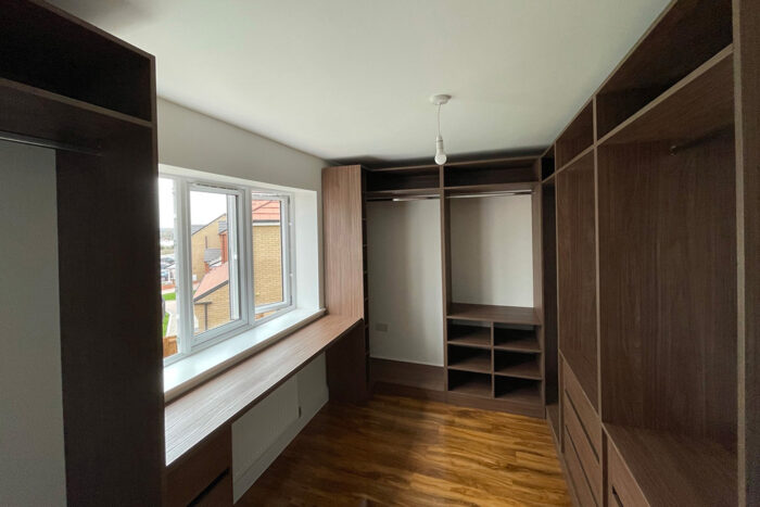 Createch Interiors Walk-in Wardrobe